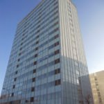 Fachada Baupanel de 55 metros de altura, Madrid 2011