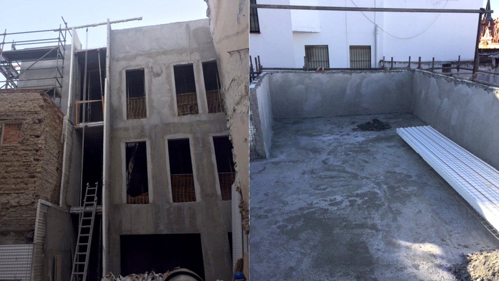 Edificio construido con Baupanel en Sevilla.