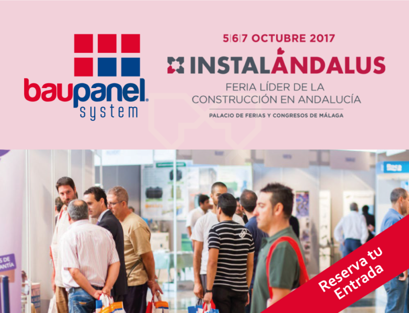 Baupanel en la Feria Instalándalus, Palacio de Congresos de Málaga