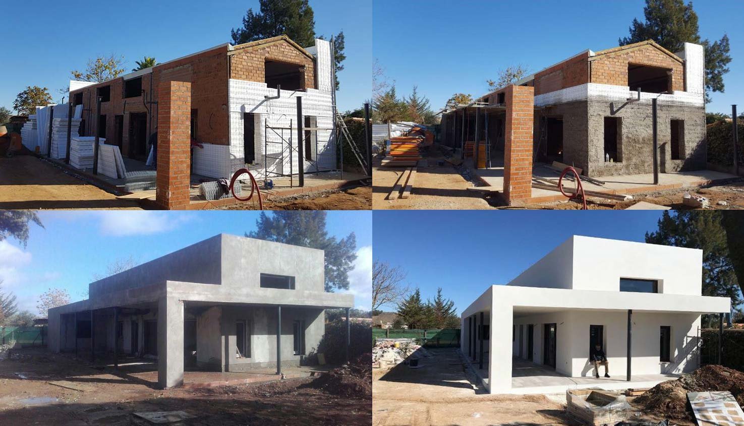 Revestimiento Sate en vivienda - Badajoz