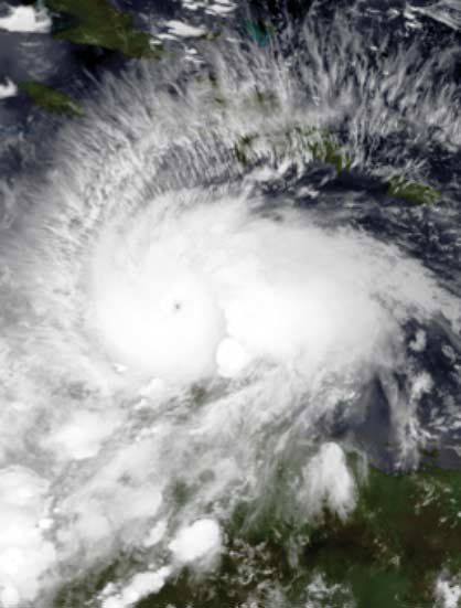 Huracán Matthew, 2 Octubre 2016