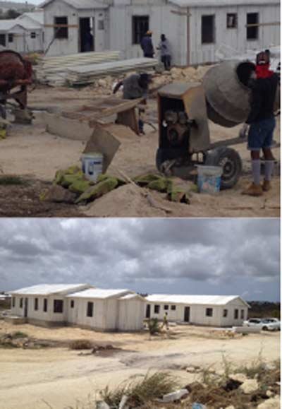 Construcción de viviendas en Antigua y Barbuda con sistema Baupanel® System