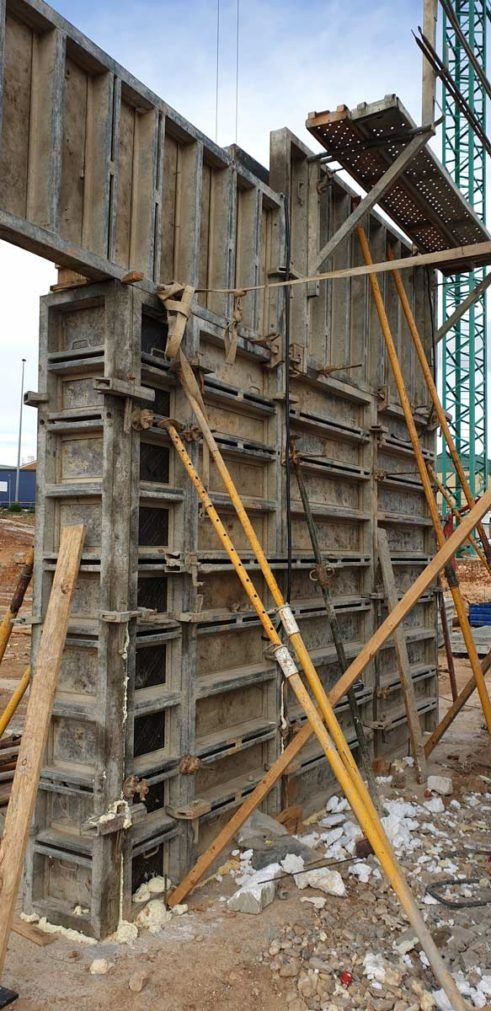 Edificio Kommerling Madrid, Baupanel System