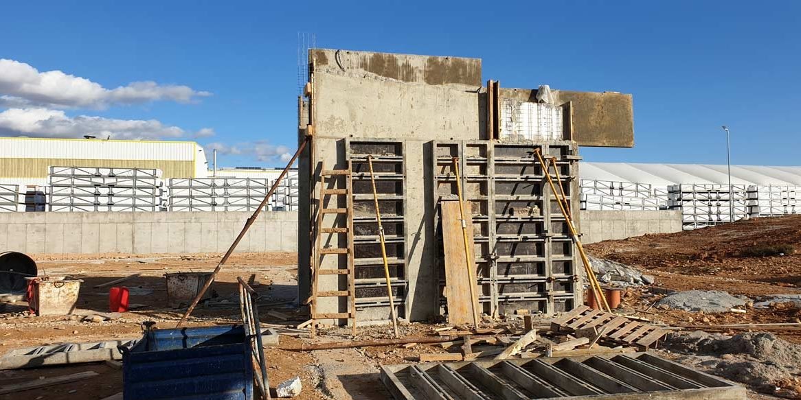 Edificio Kommerling Madrid, Baupanel System