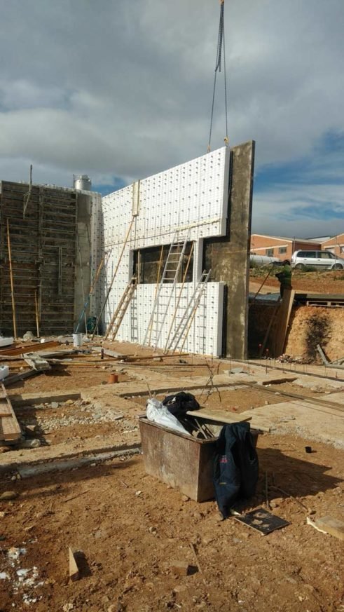 Edificio Kommerling Madrid, Baupanel System