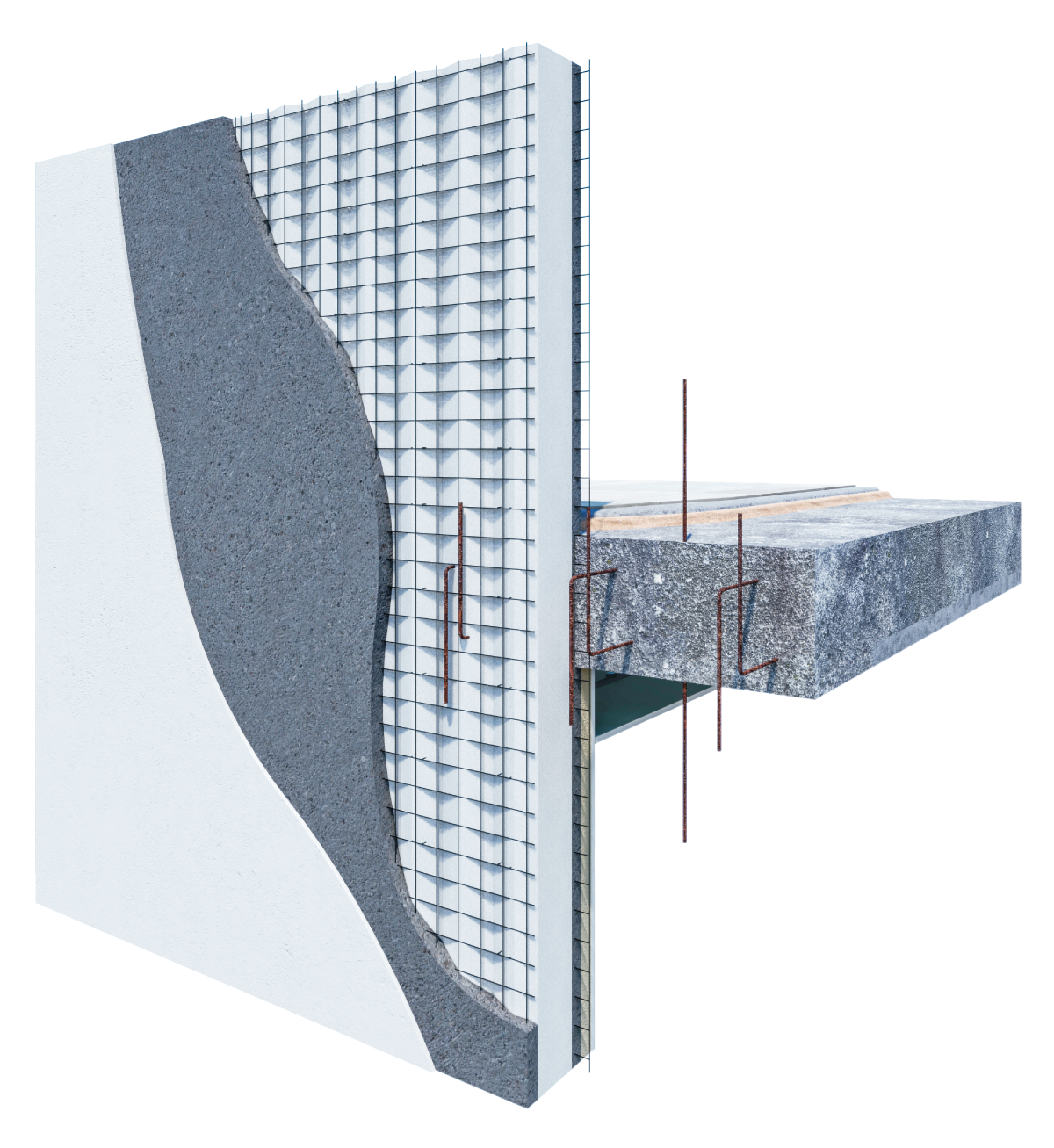 panel-cerramiento-baupanel-seccion Paneles para cerramiento de fachadas