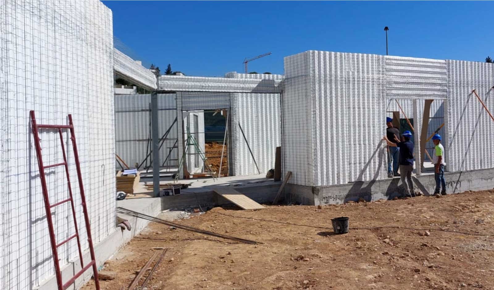 Baupanel sobre losa de cimentación en Córdoba